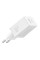 Мережевий зарядний пристрій Baseus Cube Fast Charger C+U 30W EU Moon White (P10111404213-00)