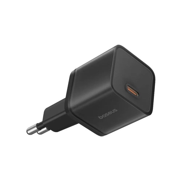 Мережевий зарядний пристрій Baseus GaN5S Fast Charger 1C 20W EU Cluster Black (P10162503113-00)