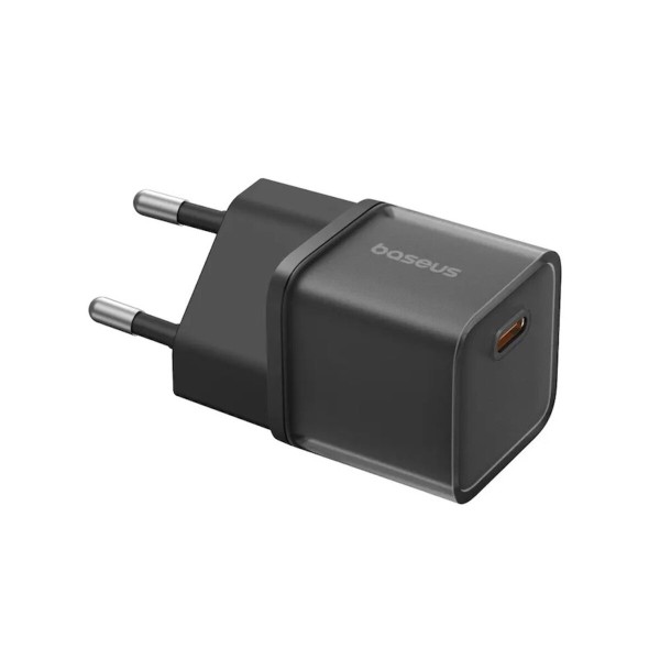 Мережевий зарядний пристрій Baseus GaN5S Fast Charger 1C 20W EU Cluster Black (P10162503113-00)