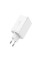 Мережевий зарядний пристрій Baseus GaN6 Pro Fast Charger 2C+2U 65W  EU Moon White((With:Mini White Cable Type-C to Type-C 100W(20V/5A) 1m White） (P10162701213-00)