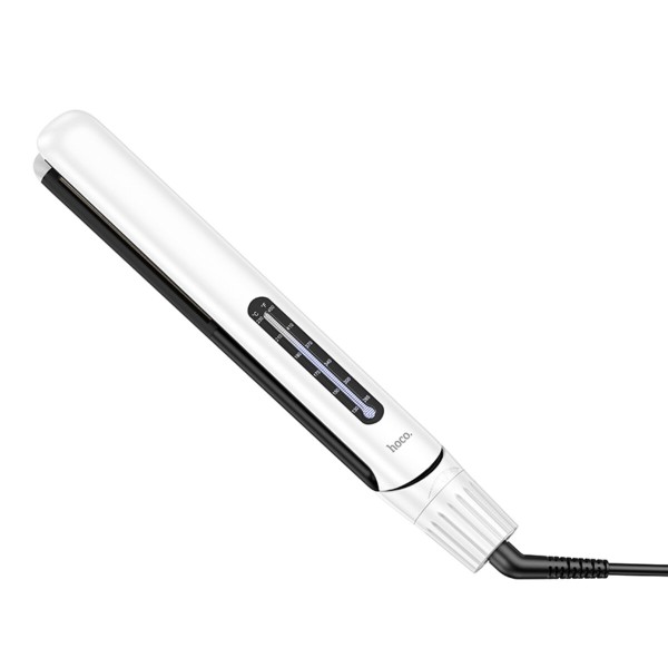 Гребінець для випрямлення волосся HOCO HP41 Straight and curly hair dual-purpose hair straightener(EU) White (6942007624169)