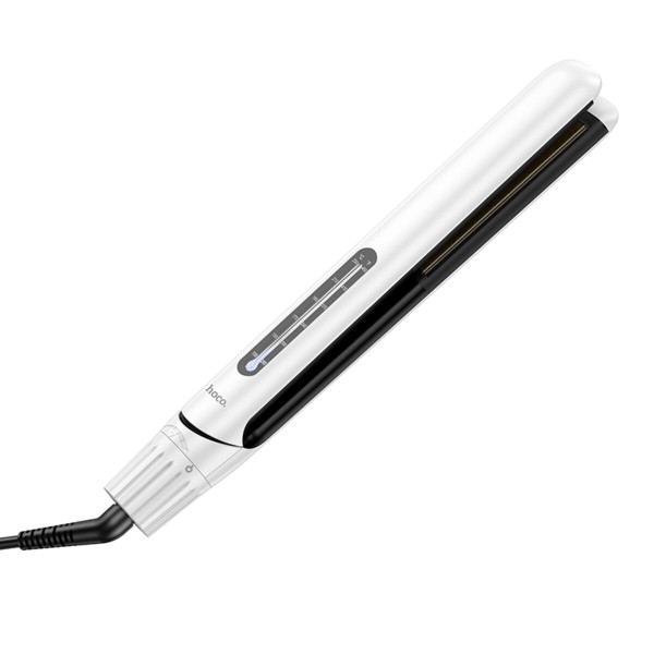 Гребінець для випрямлення волосся HOCO HP41 Straight and curly hair dual-purpose hair straightener(EU) White (6942007624169)