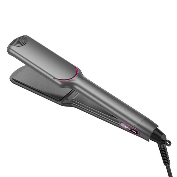 Гребінець для випрямлення волосся з цифровим дисплеєм HOCO HP42 Wide board hair straightener with digital display(EU) Gray (6942007631648)