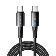 Кабель ESSAGER CG03 Type-C to Type-C 60W black (EXCTT2-CG03)