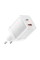 Мережевий зарядний пристрій ESSAGER EZCT70 Gan 1USB 1T-C 70W white (EZCT70-YQB02-Z)