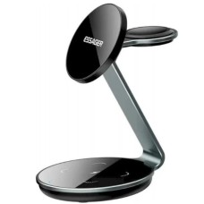 Бездротовий зарядний пристрій ESSAGER EWXCX3-HY0G-Z 3 IN 1 black (EWXCX3-HY0G-Z)