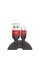 Кабель ESSAGER Fast Charging 5A USB-A to Type C 0.3m red (EXCT-FMTB09)