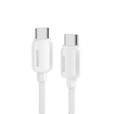 Кабель ESSAGER Waves Type-C to Type-C 100W 1m white (EXCTT1-WL02-P)