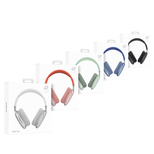 Бездротові навушники BOROFONE BO22 Plus Elegant BT headphones Green (6941991115233)