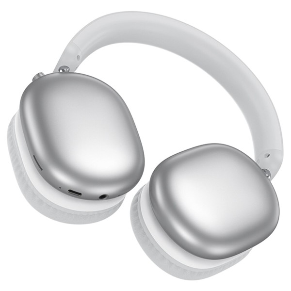 Бездротові навушники BOROFONE BO27 Rhyme BT headphones Silver (6941991109966)