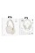 Бездротові навушники BOROFONE BO27 Rhyme BT headphones Milky White (6941991109973)
