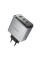 Мережевий зарядний пристрій BOROFONE BN22 Lena PD65W(2C1A) charger(EU) Metal Gray (6941991114601)
