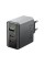 Мережевий зарядний пристрій BOROFONE BN22 Lena PD65W(2C1A) charger(EU) Metal Gray (6941991114601)