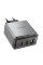 Мережевий зарядний пристрій BOROFONE BN22 Lena PD65W(2C1A) charger(EU) Metal Gray (6941991114601)
