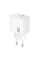 Мережевий зарядний пристрій BOROFONE BAS45A Potential PD30W+QC3.0 charger(EU) White (6941991113871)