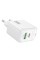 Мережевий зарядний пристрій BOROFONE BAS45A Potential PD30W+QC3.0 charger(EU) White (6941991113871)