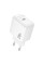 Мережевий зарядний пристрій BOROFONE BAS43A Potential single-port PD20W charger(EU) White (6941991113819)