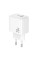 Мережевий зарядний пристрій BOROFONE BAS44A Potential PD20W+QC3.0 charger(EU) White (6941991113840)