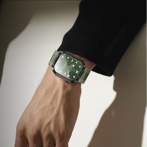 Смарт-годинник BOROFONE BD9 Smart sports watch (call version) Green (6941991113987)
