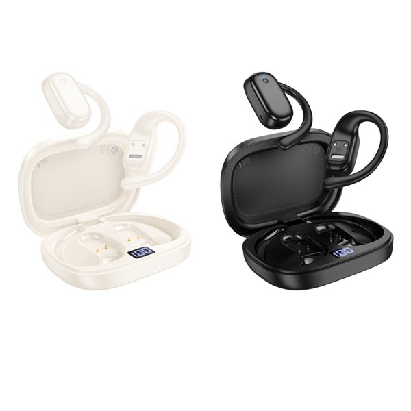Бездротові навушники BOROFONE BW73 Lucky Open True Wireless BT headset Milky White (6941991114847)