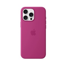 Чохол для смартфона Silicone Full Case AAA MagSafe IC for iPhone 16 Pro Max Moon Red (Orig16PMRed)