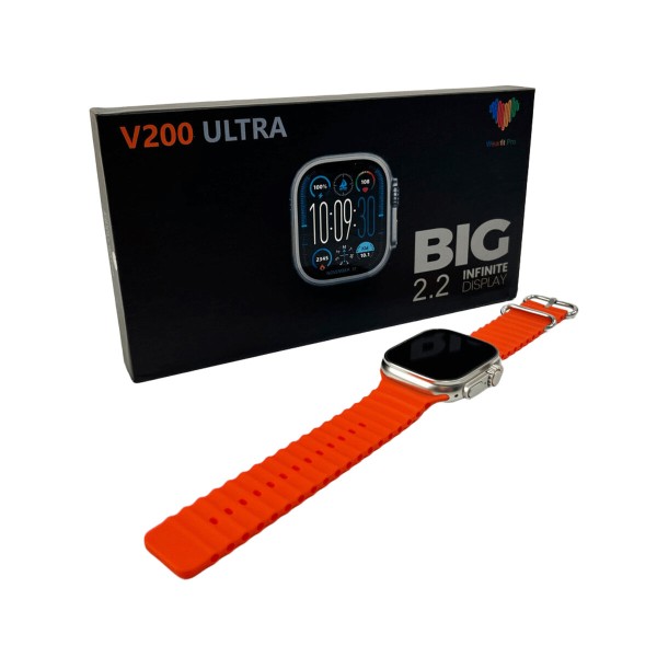 Смарт-годинник BIG V200 Ultra IP65 Gold (V200UGold)