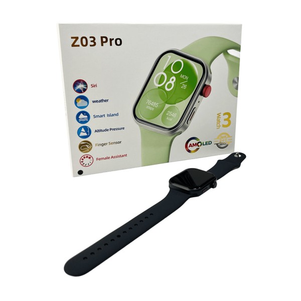 Смарт-годинник Fendior Z03 Pro IP65 Black (Z03PBlack)