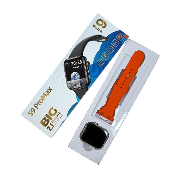 Смарт-годинник BIG S9 Pro Max IP65 Orange (BIGS9POrange)