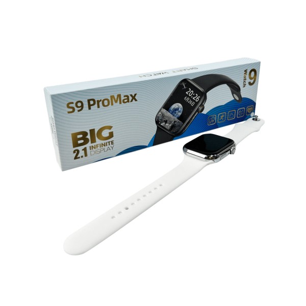 Смарт-годинник BIG S9 Pro Max IP65 White (BIGS9PWhite)