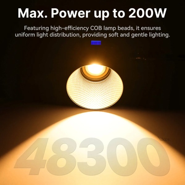 Відеосвітло Ulanzi Vijim 200W Bi-color Video Light (L079CNA1 VL200Bi) (UV-L079CNA1)