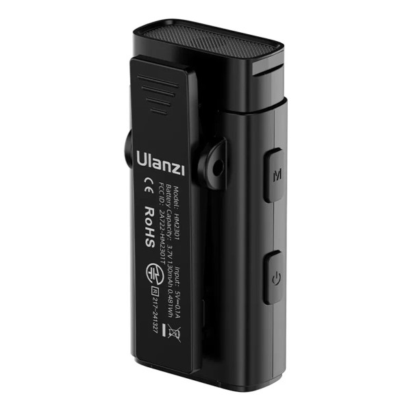 Бездротова мікрофонна система Ulanzi Vijim HM2301 Dual Channel Wireless Lavalier Microphone (A005 HM2301 ) (UV-A005)
