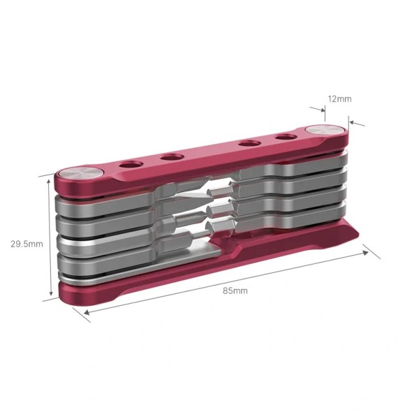 Мультитул Ulanzi Vijim Folding Tool Set With Screwdrivers And Wrenches (C035GBB1 CM029) (UV-C035GBB1)