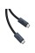 Кабель Baseus Flash Series 2 USB4 Full Featured Data Cable Type-C to Type-C 240W 1m Cluster Black (P10311803111-00)