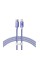 Кабель Baseus Crystal Shine Series Fast Charging Data Cable Type-C to iP 20W 2m Purple (CAJY000305)