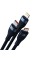 Кабель Baseus Flash Series Ⅱ Two-for-three Charging Cable U+C to M+L+C 100W 1.2m Blue (CASS030103)