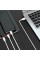 Кабель BOROFONE BX17 3-in-1 Enjoy charging cable for iP+Micro+Type-C White (6957531099369)