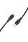 Кабель BOROFONE BX113 Lenny 60W silicone charging data cable C to C(L=1M) Black (6941991115455)