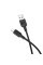 Кабель BOROFONE BX113 Lenny silicone charging data cable iP(L=1M) Black (6941991115394)