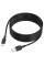 Кабель BOROFONE BX113 Lenny silicone charging data cable Micro(L=3M) Black (6941991115547)