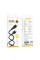 Кабель BOROFONE BX113 Lenny silicone charging data cable Type-C(L=3M) Black (6941991115554)