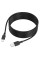 Кабель BOROFONE BX113 Lenny silicone charging data cable Type-C(L=3M) Black (6941991115554)