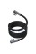 Кабель BOROFONE BU50 elbow magnetic 60W charging data cable Type-C to Type-C 1m Black (6941991111136)
