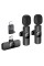 Бездротова мікрофонна система BOROFONE BFK15 Dual-mic lavalier wireless digital microphone (iP/Type-C) Black (6941991117107)