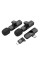 Бездротова мікрофонна система BOROFONE BFK15 Dual-mic lavalier wireless digital microphone (iP/Type-C) Black (6941991117107)