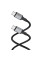Кабель BOROFONE BX83 Type-C to Type-C Famous 60W silicone charging data cable Black (6974443386448)