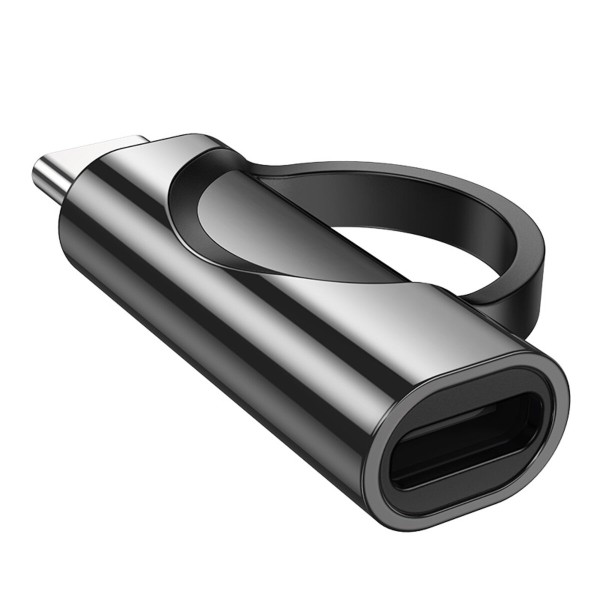 Адаптер HOCO UA32A C male to iP female display adapter Black (6942007633420)