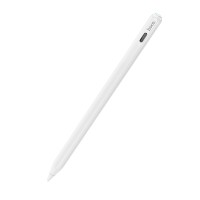 Стилус HOCO GM112 Intelligent anti-lost active capacitive pen with digital display pad dedicated White (6942007634588)