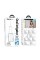Іригатор HOCO HP61 Electric oral flushing device with large-capacity water tank White (6942007631709)
