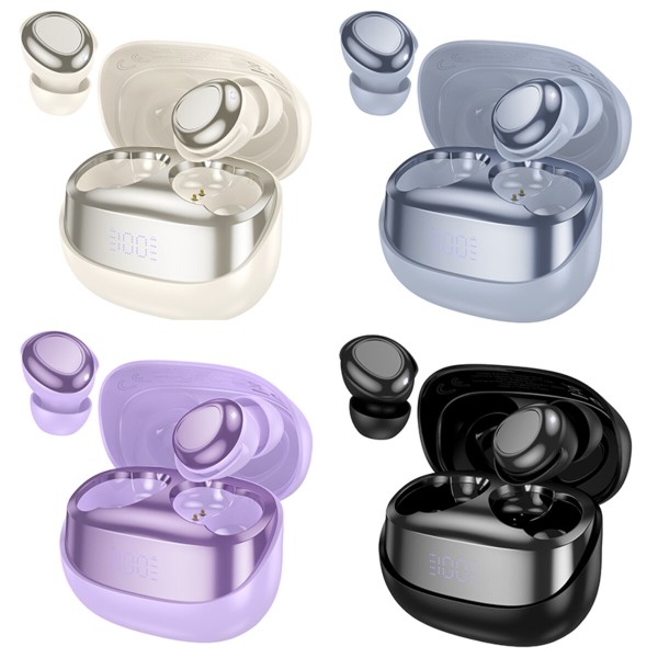 Бездротові навушники HOCO EW200 Elegant true wireless sleep BT headset Milky White (6942007632645)