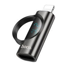 Адаптер HOCO UA32B iP male to C female display adapter Black (6942007633444)